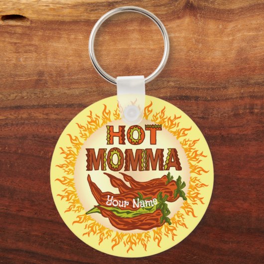 Hot Momma Sleutelhanger (Voorkant)