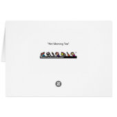 Hot Morning Tea (Achterkant Horizontaal)