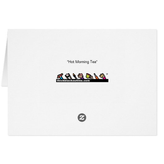 Hot Morning Tea (Achterkant Horizontaal)