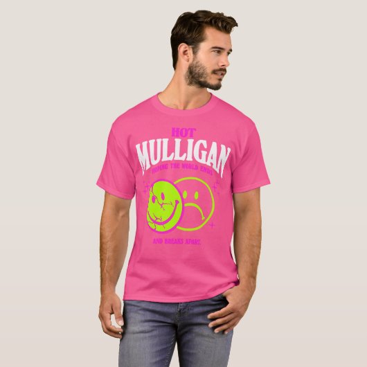 Hot Mulligan Merch Smile Shirt (Voorkant volledig)