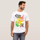 HOT MUZIEK T-SHIRT (Voorkant volledig)