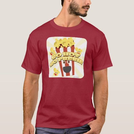Hot N Fresh Popcorn T-shirt (Voorkant)