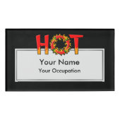 HOT NAAMBADGE (Voorkant)