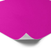 Hot Neon Roze achtergrond op een Poster (Hoek)