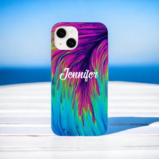 Hot-neonkleuren op maat Case-Mate iPhone case