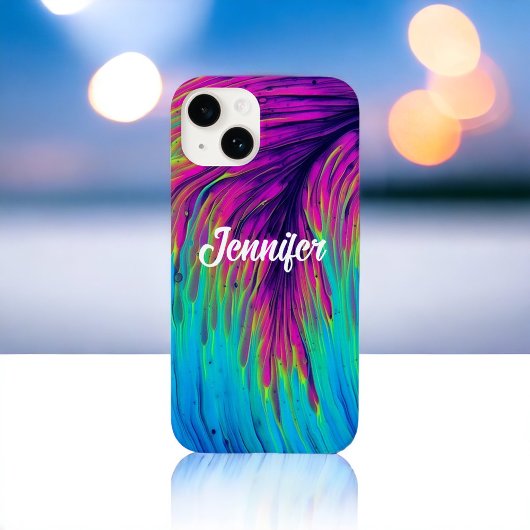 Hot-neonkleuren op maat Case-Mate iPhone case