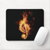 Hot Note - Designer Mousepad Muismat (Met muis)