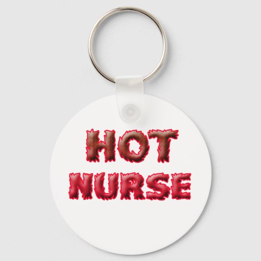 HOT NURSE SLEUTELHANGER (Voorkant)