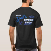 Hot Nuts / Zippin' Zeek T-Shirt - Black (Achterkant)