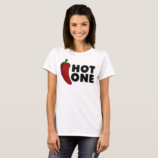 Hot One Chili Pepper T-shirt (Voorkant volledig)