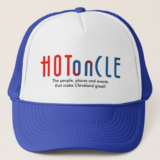 HOT op CLEVELAND Baseball Pet - HOTonCLE (Voorkant)