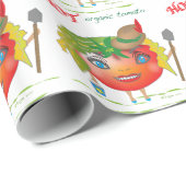 Hot Organic Tomato Cadeaupapier (Rol Hoek)