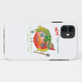 Hot Organic Tomato Case-Mate iPhone Case (Achterkant (horizontaal))