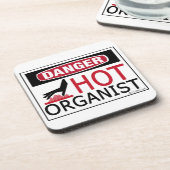Hot Organist Bier Onderzetter (Linkerzijde)