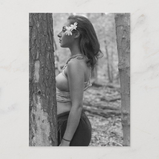 Hot-Outdoormodel foto-briefkaart Briefkaart (Voorkant)