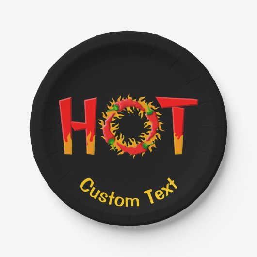 HOT PAPIEREN BORDJE (Voorkant)