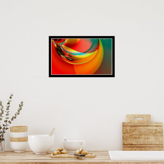 Hot Pepper Appetizer. Poster (Keuken)