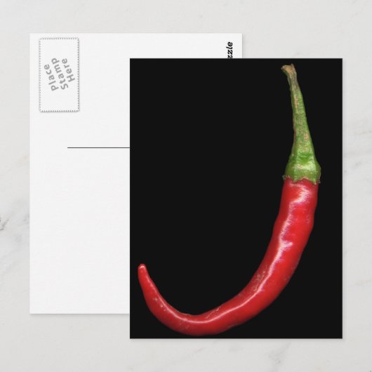 Hot Pepper Briefkaart (Voorkant / Achterkant)