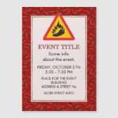 Hot Pepper Danger Sign (Voorkant)