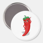 Hot Pepper Diva Magneet (Voorkant / Achterkant)