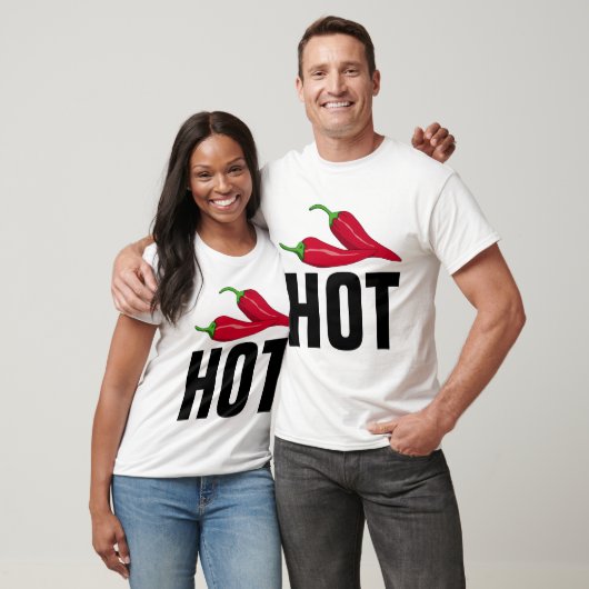 HOT PEPPER Funny Mannen-shirts T-shirt (Unisex)