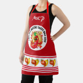 Hot Pepper Humor Apron Schort (Insitu)