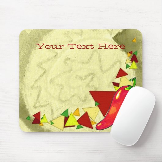 Hot Pepper Mousepad Muismat (Met muis)