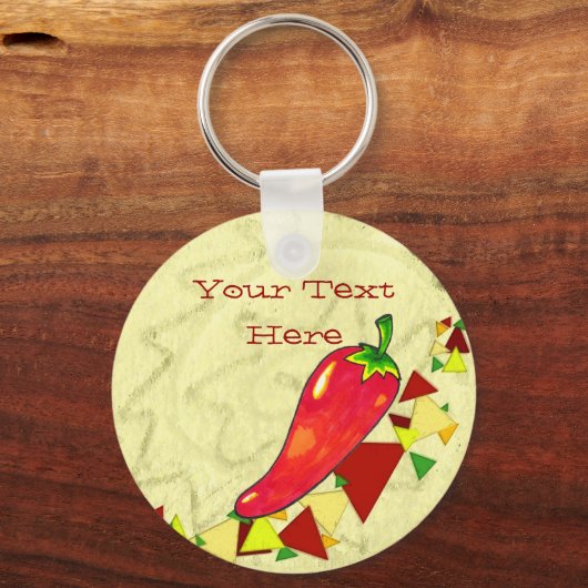 Hot Pepper Sleutelhanger (Voorkant)