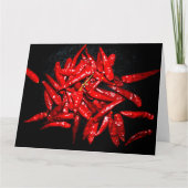 Hot Pepper - stilstaand leven Kaart (Voorkant)