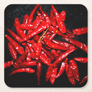 Hot Pepper - stilstaand leven Kartonnen Onderzetters