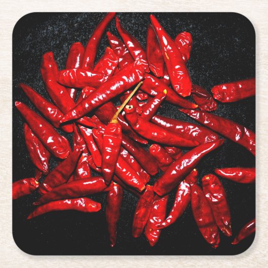 Hot Pepper - stilstaand leven Kartonnen Onderzetters (Voorkant)