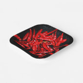 Hot Pepper - stilstaand leven Papieren Bordje (Gebogen)