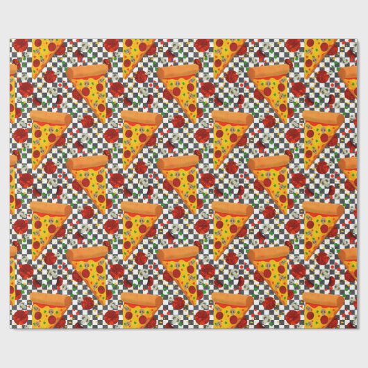 Hot Pepperoni Cadeaupapier (Vlak)