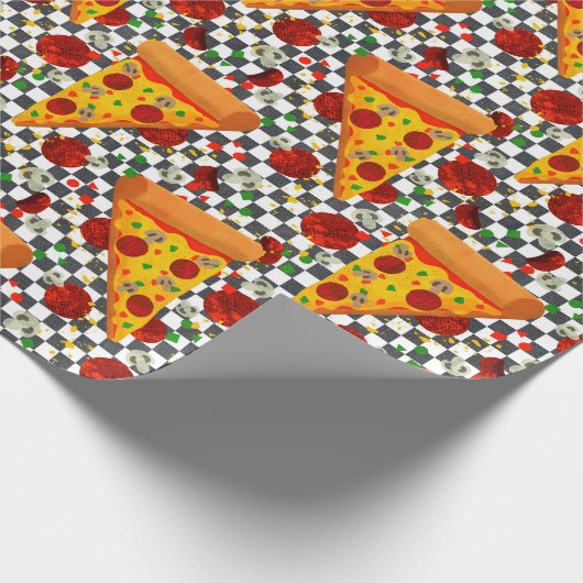 Hot Pepperoni Cadeaupapier (Hoek)