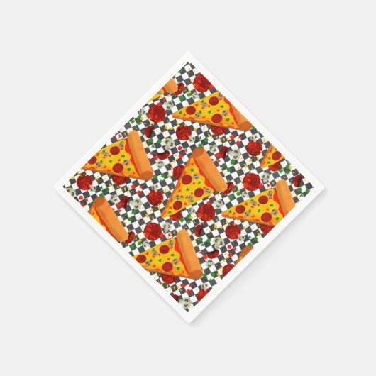 Hot Pepperoni Servet (Hoek)