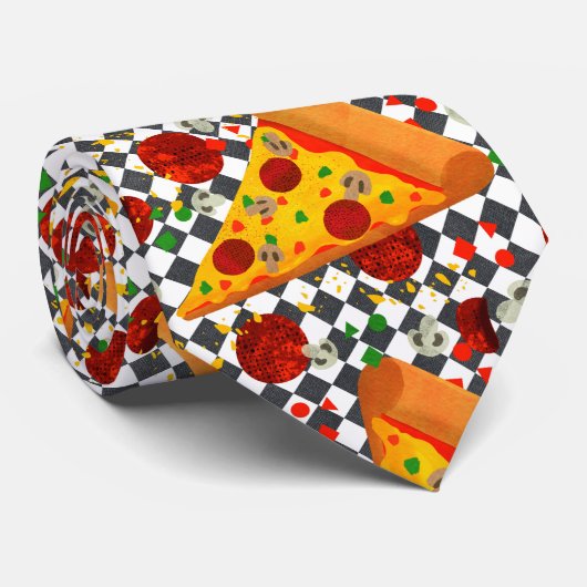 Hot Pepperoni Stropdas (Opgerold)