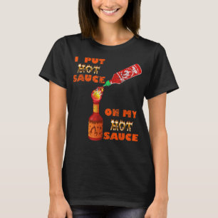 Hot Peppers gemengd Sauce Challenge Funny SPicy fo T-shirt