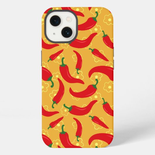 Hot Peppers iPhone Hoesje (Achterkant)
