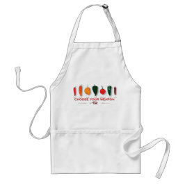 Hot Peppers - Kies uw Weapon Apron Standaard Schort