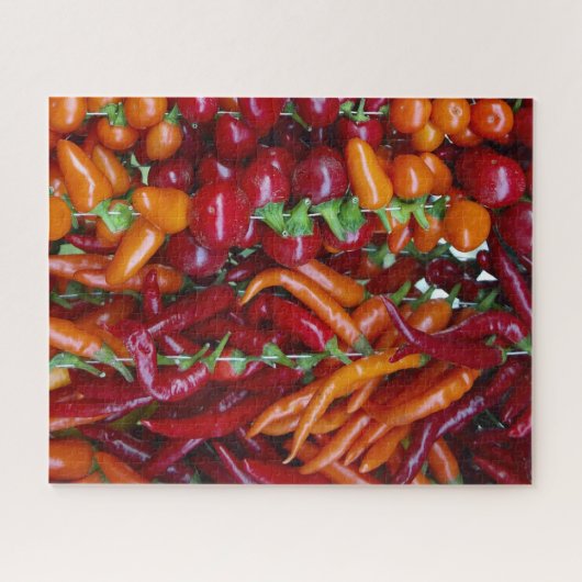 Hot Peppers Legpuzzel (Horizontaal)