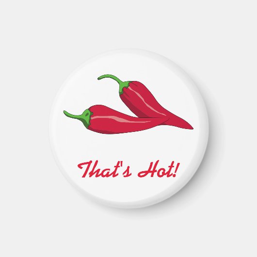 Hot Peppers Magnet (Voorkant)