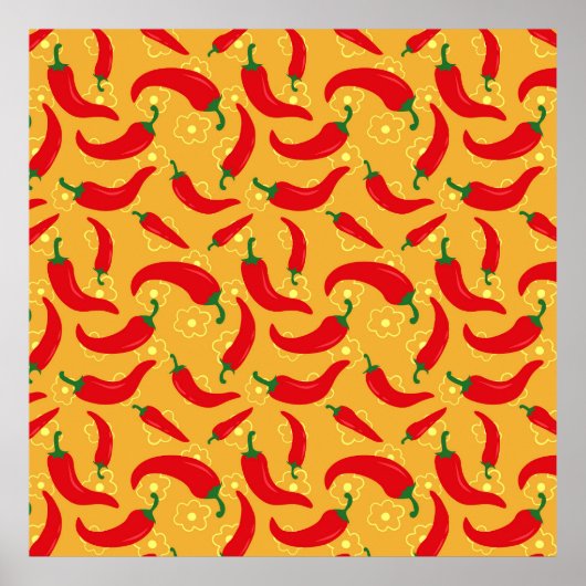 Hot Peppers Poster (Voorkant)