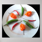 Hot Peppers Poster (Voorkant)