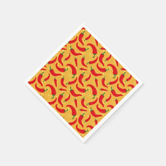 Hot Peppers Servet (Hoek)