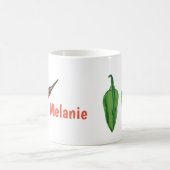 Hot Peppers speciaal aangepast Koffiemok (Center)