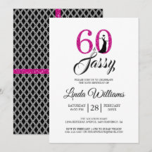 Hot Pink 60 en Sassy | 60e verjaardag