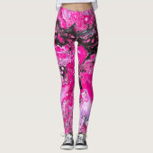 Hot Pink Alien Blood Vrouwen Leggings (Voorkant)