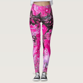 Hot Pink Alien Blood Vrouwen Leggings