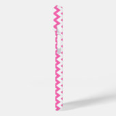 Hot Pink and Black Chevron by Shirley Taylor Case-Mate iPhone Case (Achterkant / Links)