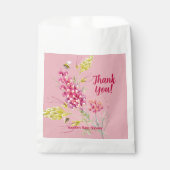 Hot Pink And Bumble Bee A Sweet Little Bee Bedankzakje (Voorkant)